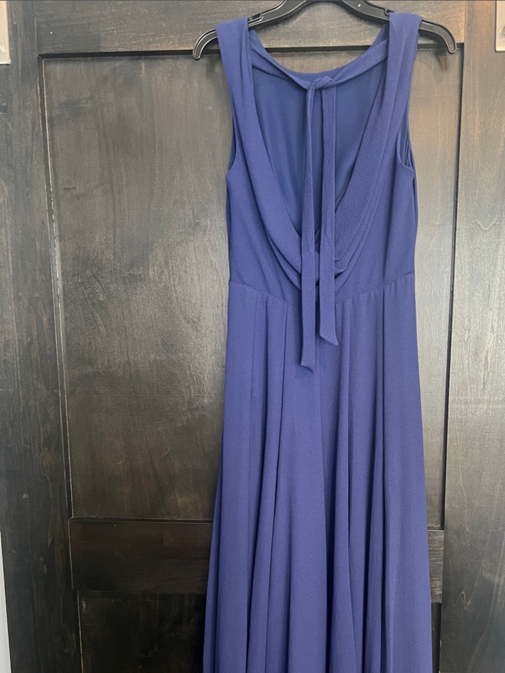 Betsey Johnson Sleeveless Maxi Dress in Deep Blue - Picture 2 of 2